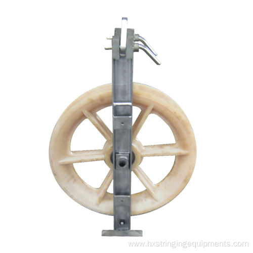 660x100mm Single-wheel Conductor Stringing Pulley Blocks